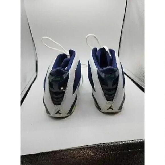 Nike Air Jordan 23 315317-104 Men's Size 9.5 White Leather Basketbal Shoes 7853 - Picture 3 of 9